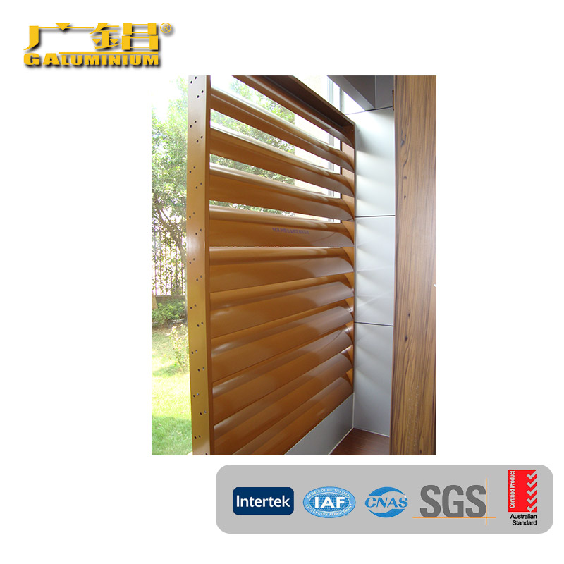 Productproductieproces van aluminium lamellenzonwering